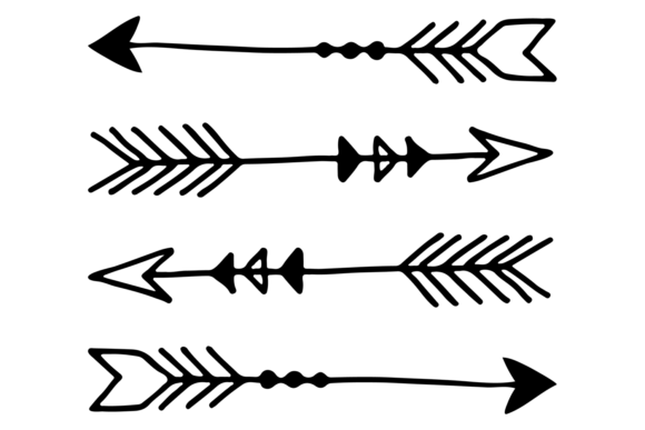 Boho Arrows Set: Graphics & Illustrations for Handmade Creators