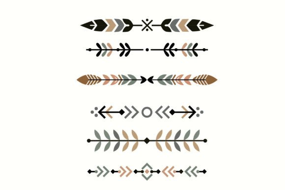 Decorative Ethnic Borders: A Versatile Graphic Design Asset for Local Business Branding