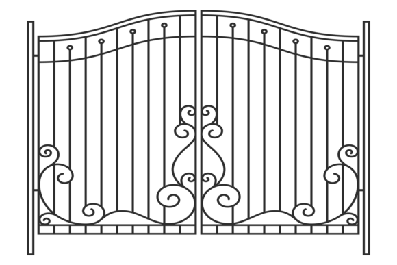 Iron Gates: Ornate Graphics for Classic Branding