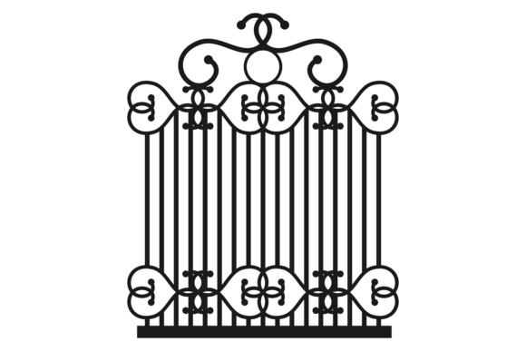 Park Fence: Graphic Design Asset for Urban Branding